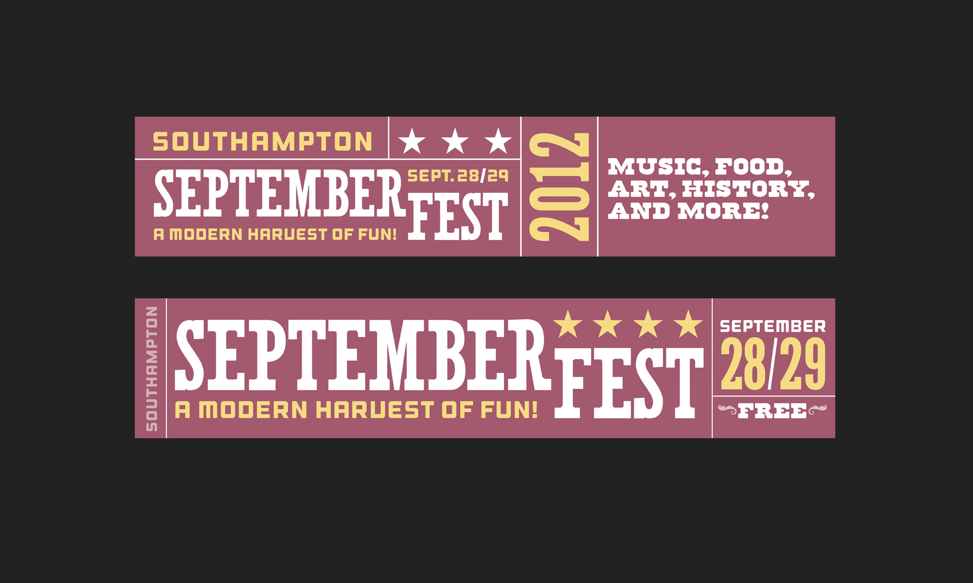 Southampton Septemberfest Banners